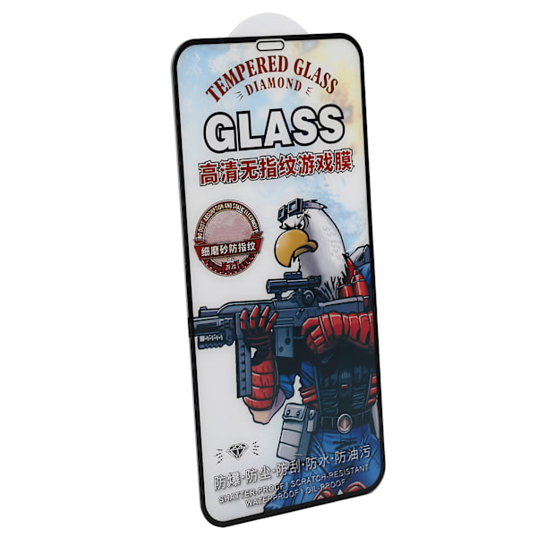 Högupplöst Härdat Glas Anti-Fingeravtryck Skärmskydd för IPhone XS/11Pro Max