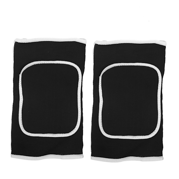 Unisex Elastiskt Knäskydd Omlott Skydd Stöd (Svart)