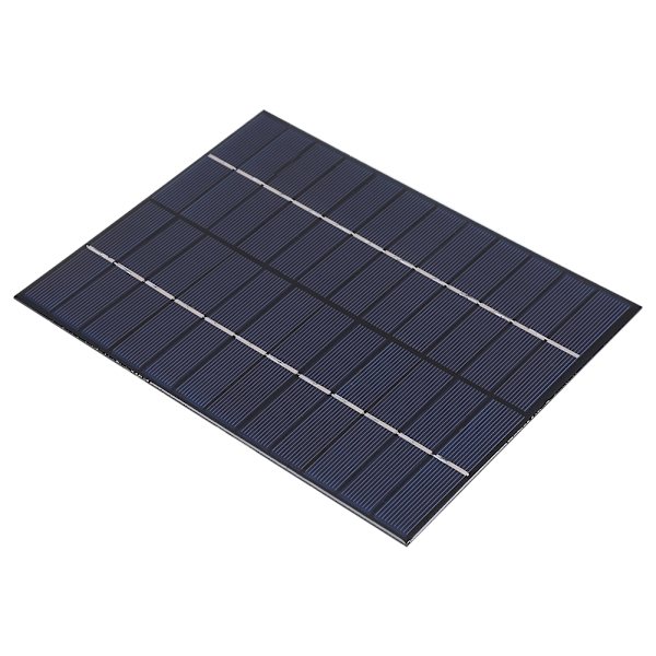 5,2 W 12 V polykiteinen piikennoken aurinkopaneelimoduuli DIY-akku laturin virtalähteelle