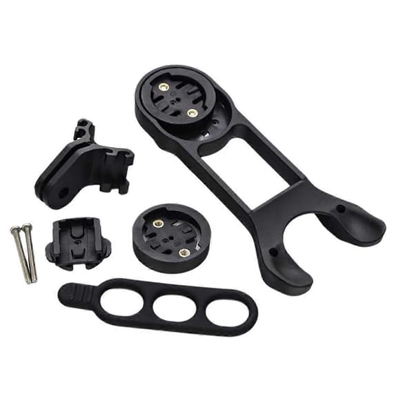 Kompatibel med H11 H36 integrert sykkelcomputerholder Black