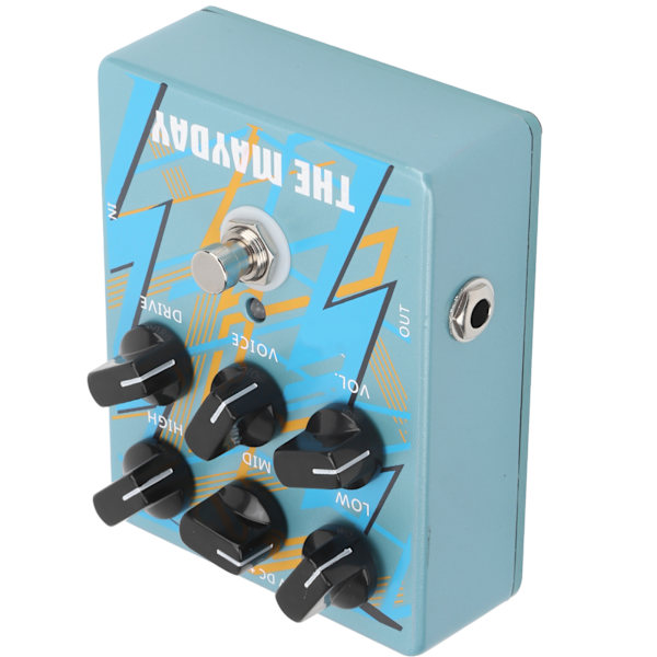 Effekt Pedal Forstærker Analog Lyd Effekt Equalizer Harmonisk Guitar Tilbehør DC 9V