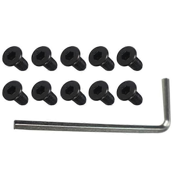 10 pcs Scooter Handlebar Front Fork Tube Screws with Hex Handle Replacement Parts Kit for M365