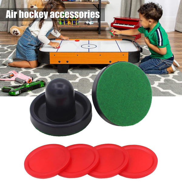 Lett lufthockeysett i plast med anti-rust og anti-deformasjonspuck for spill