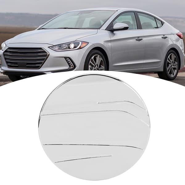 Oliedæksel, mat ABS-dekor, passer til HYUNDAI Elantra 2018-2019 venstrestyret