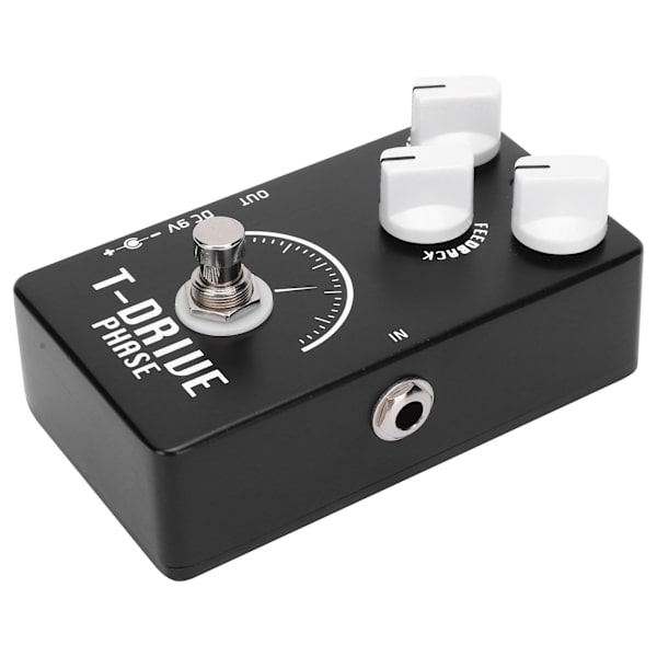 Gitar Phaser Pedal Elektrisk Analog Phase Shifter Effekt Musikinstrument Tillbehör CP61