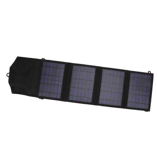 Foldbar solpanel høj effektivitet polykrystallinsk bærbart miljøvenligt solcelleladeplade 14W