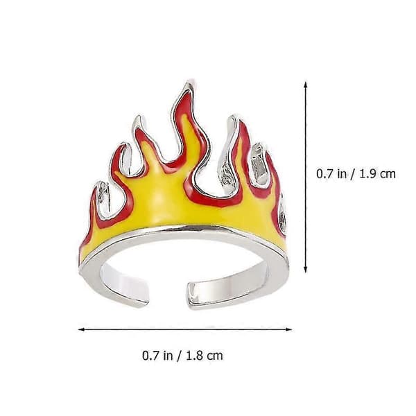 Hip Hop Fingerring Åben Ildring