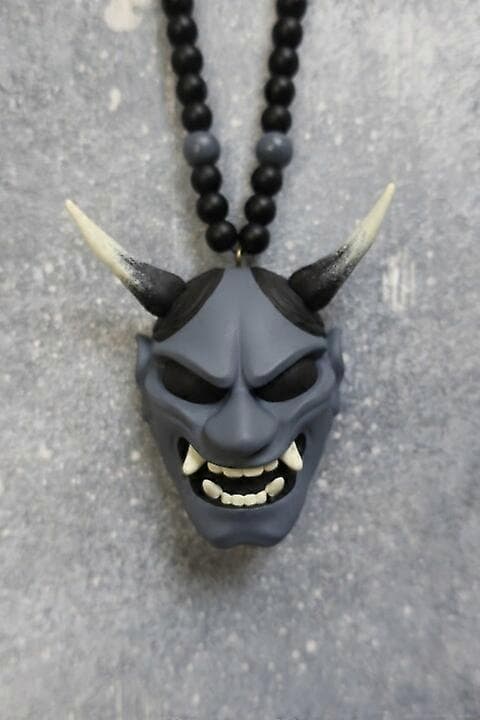 Bildekor Bilinteriørtilbehør Deco Samurai Maske Ornament