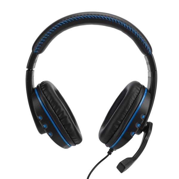 Hodemontert hodetelefoner for datamaskinspill med høy ytelse for PS4 (bleu noir)