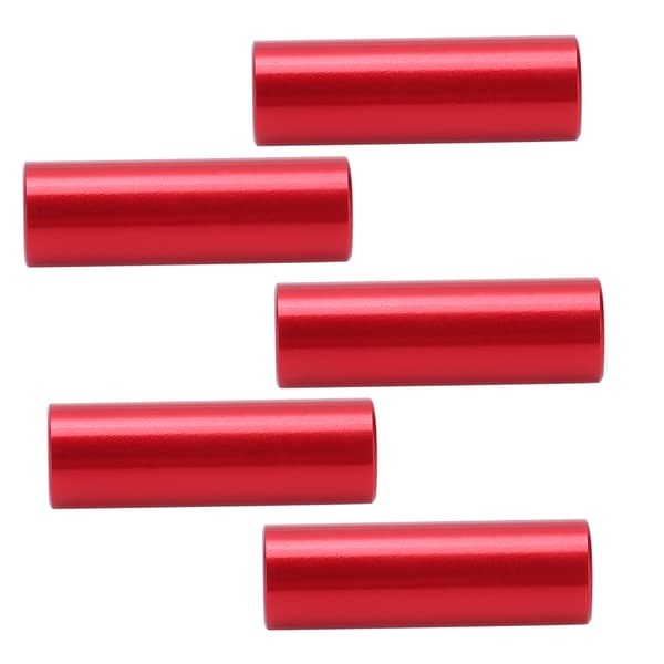 Girskiftkabelhette i aluminiumslegering for 4 mm girskiftkabler, hetter, tilbehør, rød