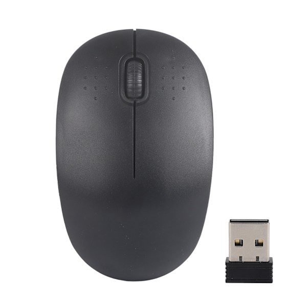 Trådlös mus Plug-in Optisk Skrivbordsdator Extern Enhet med USB-mottagare 2,4 GHz