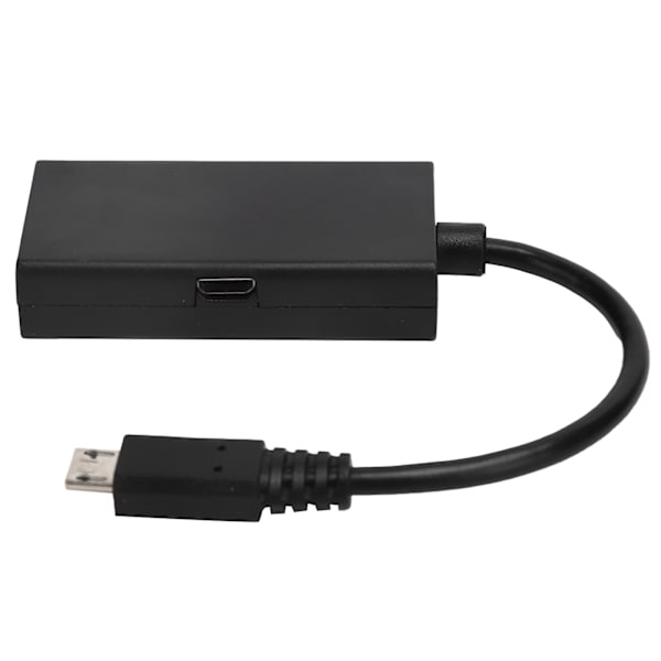 HD Video Display Adapter Kabel Sort Micro USB 1080P Oplader til Telefon til Projektor