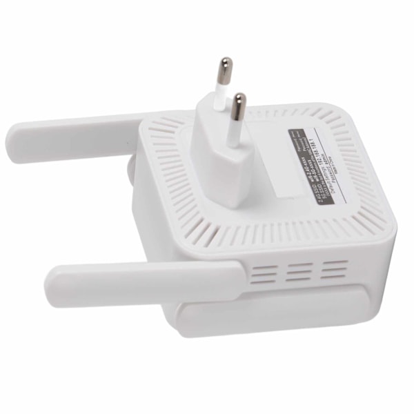 5G WiFi Nätverksförlängare 1200Mbps Överföringshastighet WiFi Signal Förstärkare Lång Distans Trådlös WiFi Repeater 100‑240V