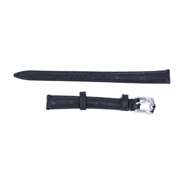 Urrem med spænde Udskiftning Unisex Urrem Reservedele Tilbehør Sort 24mm / 0.94in