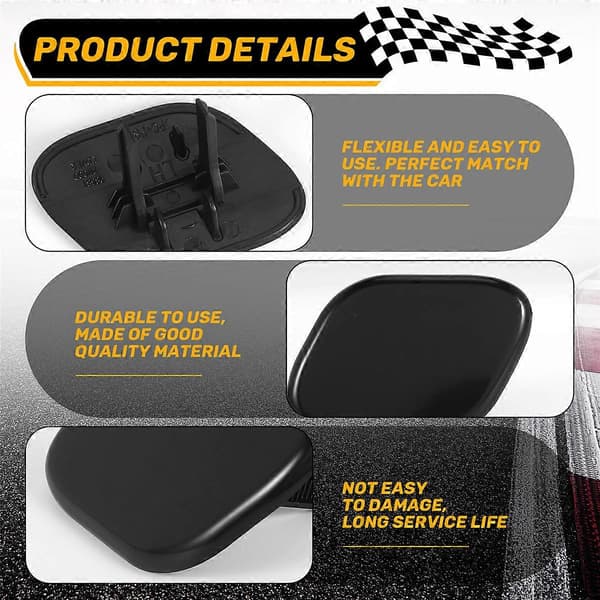 Headlight Washer Cover Front, for Hyundai Santa Fe DM 2013-2015