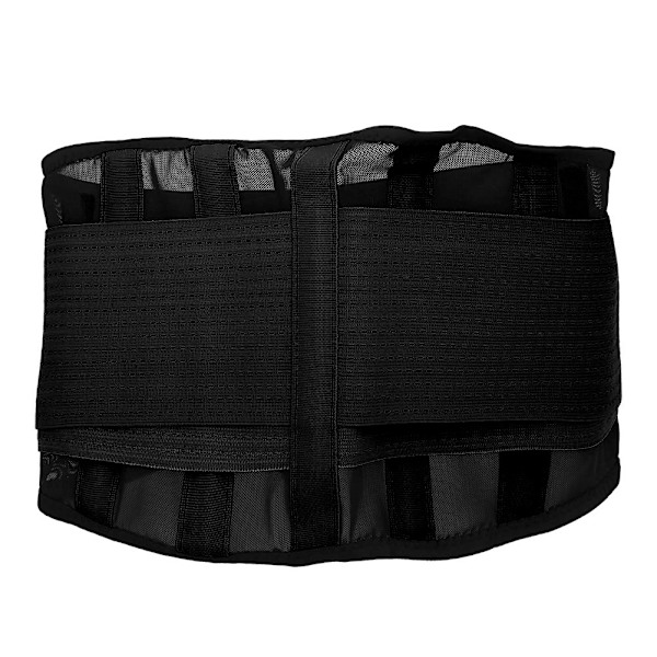Andningsbart Träningsbälte med Mesh för Stöd, Fitness, Midjeträning, Gym för Både Män och Kvinnor, Svart