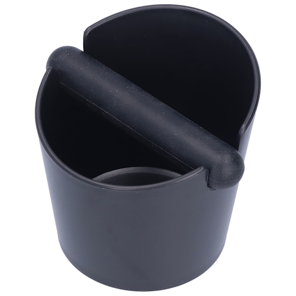 Coffee Knock Box Non Slip Oblique Mouth Coffee Slag Grounds Bucket with Knock Bar Home Cafe