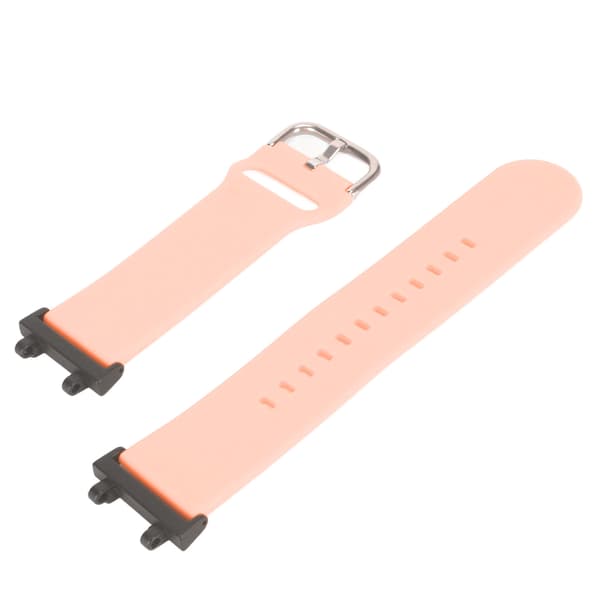Blød Silikone Urrem Justerbar Udskiftningsrem Tilbehør Passer til Amazfit T Rex 2 Smart Watch Pink
