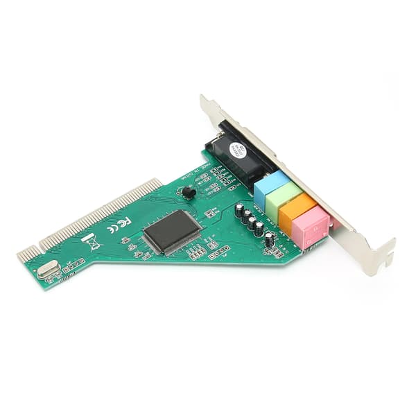 PCI Lydkort 120dB Duplex Afspilning Computertilbehør med 4 Kanaler til Windows 98 8738