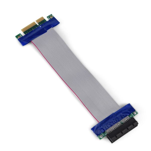 PCI-E Professional 4X til 4X Han til Hun VGA Grafikkort Udvidelseskabel