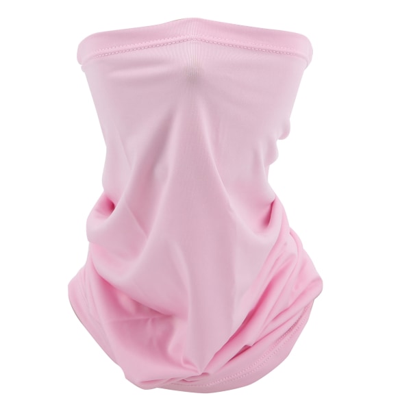 Flerbruks Skjerf for Utendørsbruk, Pustende UV-beskyttelse, Ansiktsmaske, Hodebånd, Vaskbar Rosa