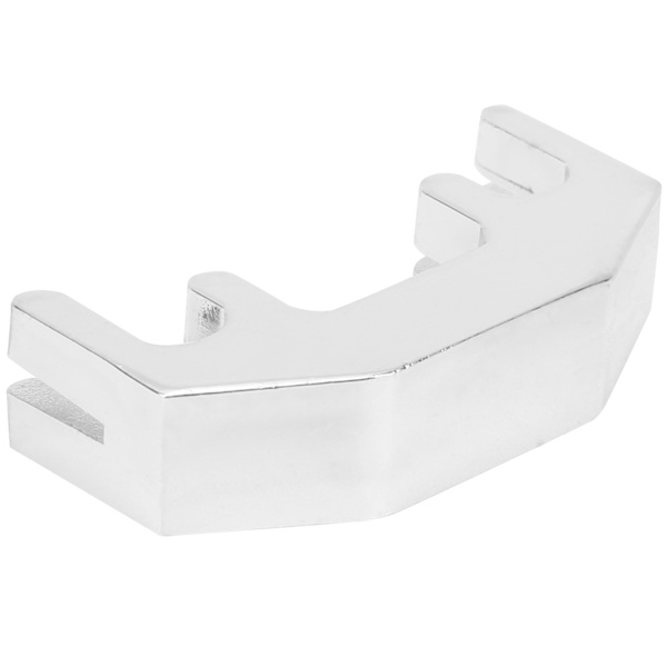 Violindämpare Aluminiumlegering Ultra Tyst Sträng Hjälpinstrument för 1/2 3/4 4/4 Violin Silver