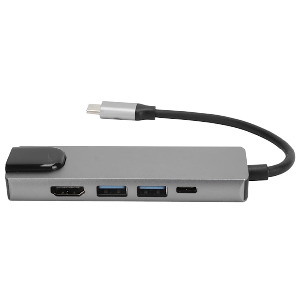 USB C Hub MultiPort -sovitin TypeC - High Definition Multimedia Interface 5 in 1 -sovitin laitteiden liittämiseen