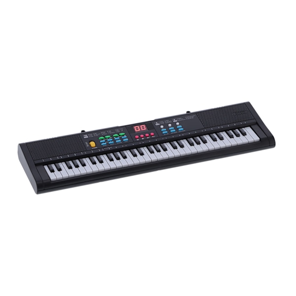 Keyboard Klaver Instrument 61 Tangenter Elektrisk Digital Multifunktionel med Mikrofon MQ6186