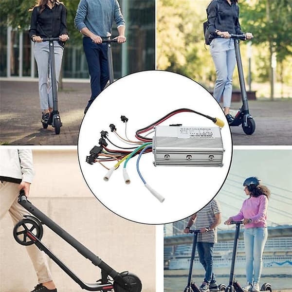 Kompatibel med JP 36V 19A Controller Børsteløs Motor uden Hall Controller Kompatibel med JP Elektrisk Løbehjul Tilbehør-WELLNGS