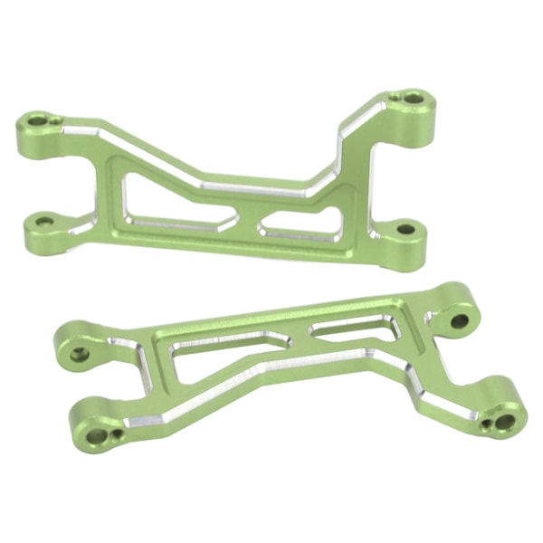 RC for- og bakre øvre svingarmer aluminiumlegering RC svingarm for Traxxas MAXX 2.0 1/10 RC bil grønn