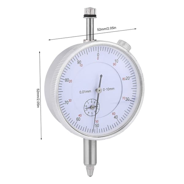 0-10 mm mätklocka 0,01 mm noggrannhet mätinstrument högprecisionsverktyg