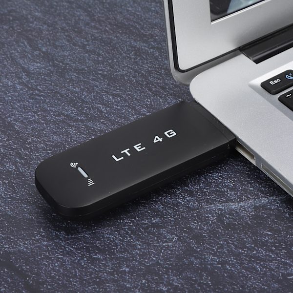 4G Trådløst Netværkskort Sort Understøtter 32GB Hukommelseskort 100Mbps Høj Hastighed USB 2.0