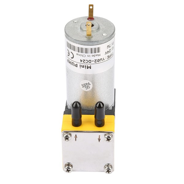 24V 0.4-1L/min Miniatyr Membranpumpe Vakuumpumpe For Luft/Væske