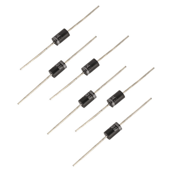 6 stk Club Car Solenoid Diode 30353G1 Metallisk Erstatning for EZGO 1989‑Opp Gass Elektrisk