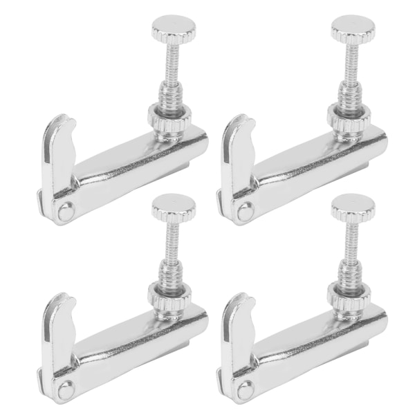 4 st Finstämmare för Violin 3/4‑4/4 Cello Strängverktyg Ersättningsinstrumenttillbehör Silver