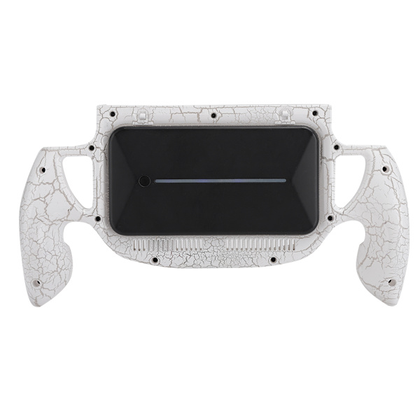 Dazzle Farvede Lys Spillekonsol Greb Gamepad Ergonomisk Beskyttelsesetui til Switch Lite Hvid