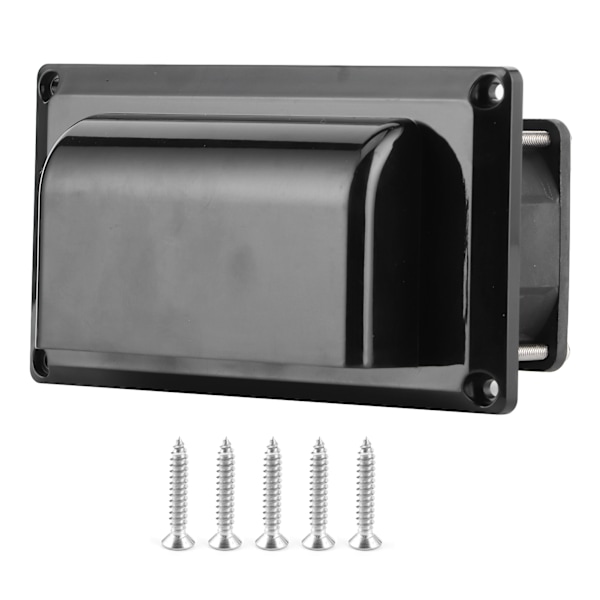 Sideluftventil Ventilasjonsavtrekksvifte Bobil Trailer RV Hvit 12V for Campingvogn Trailer Båt Marine Yacht