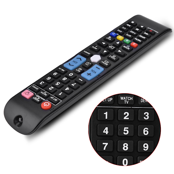 Universal Smart TV Fjernkontroll AA59-00652A Erstatning For Samsung