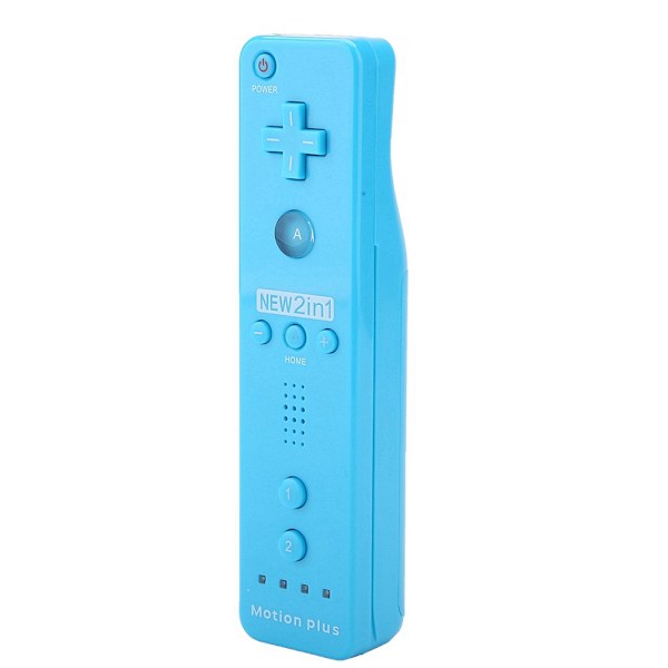 Somatosensorisk Spillkontroller Gamepad Innebygd Akselerator For Nintendo Wii WiiU (Blå)