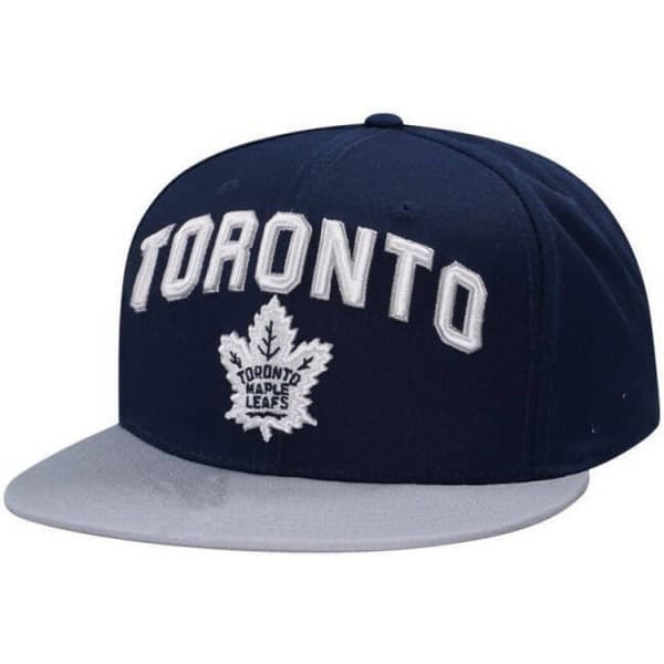 47 Brand Snapback Caps - STORM CLOUD Toronto Maple Leafs