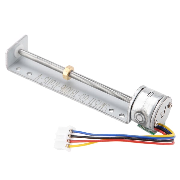 SM1511 Mikro Linjär Skruv Slider Stegmotor 5V 2-fas 4-tråds Drag Tryck Stång Aktuator