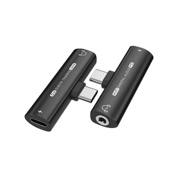 USB-C til 3,5 mm hovedtelefonadapter