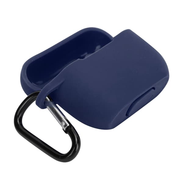 Silikonetui Beskyttelsesdeksel for IOS Earbuds Pro/III Bluetooth Headset Ladeetui Midnattsblå