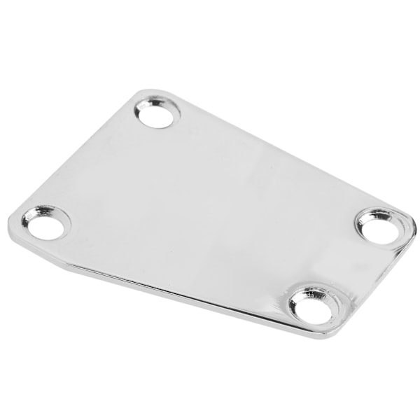 Gitar Halsplate 4‑Hulls Trapesformet Jern Reservedeler med 4 Skruer for Jazz Bass