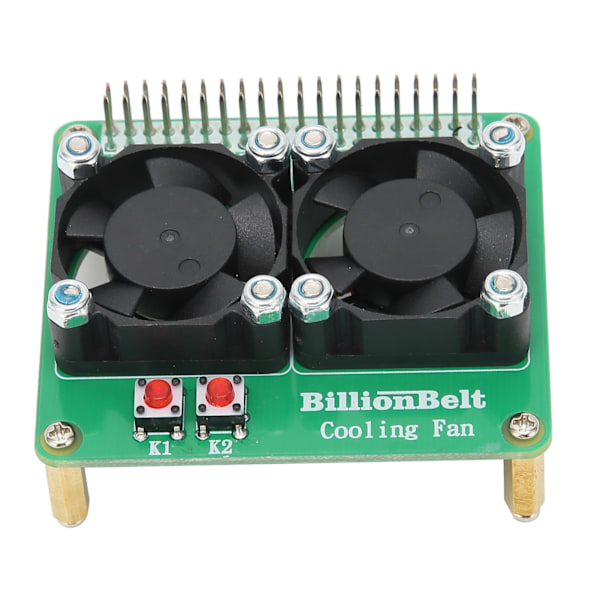Kylfläkt Enkelchips Dator Tillbehör Ersättning för Raspberry Pi 3B 4B DC5V