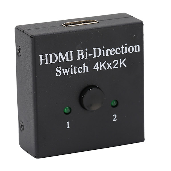 Bi-Directionell Switch 4K High Definition Multimedia Interface Splitter för Dator Laptop