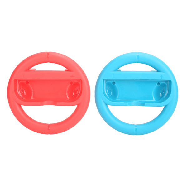 1 Par Racing Ratt Red och Blå Rattgrepp för Switch/Switch Lite