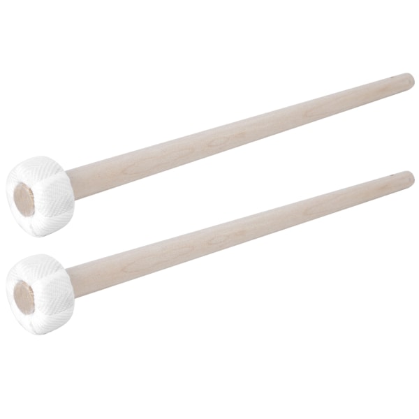 2 st Mapleträ Små Gong Hammare Gongklubba Percussion Musikinstrument Tillbehör