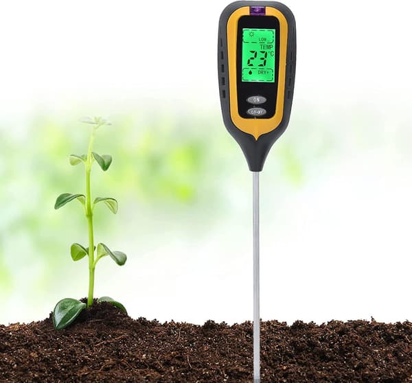 High Accuracy Soil pH Meter, Versatile Soil pH Meter, Easy to Use, for Garden, Lawn