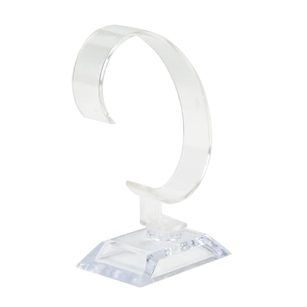 Klockdisplayställ Professionell Transparent Plast Butik Klockarmband Display Rack Hållare